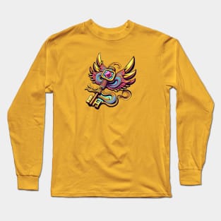 Magic Winged Key Long Sleeve T-Shirt